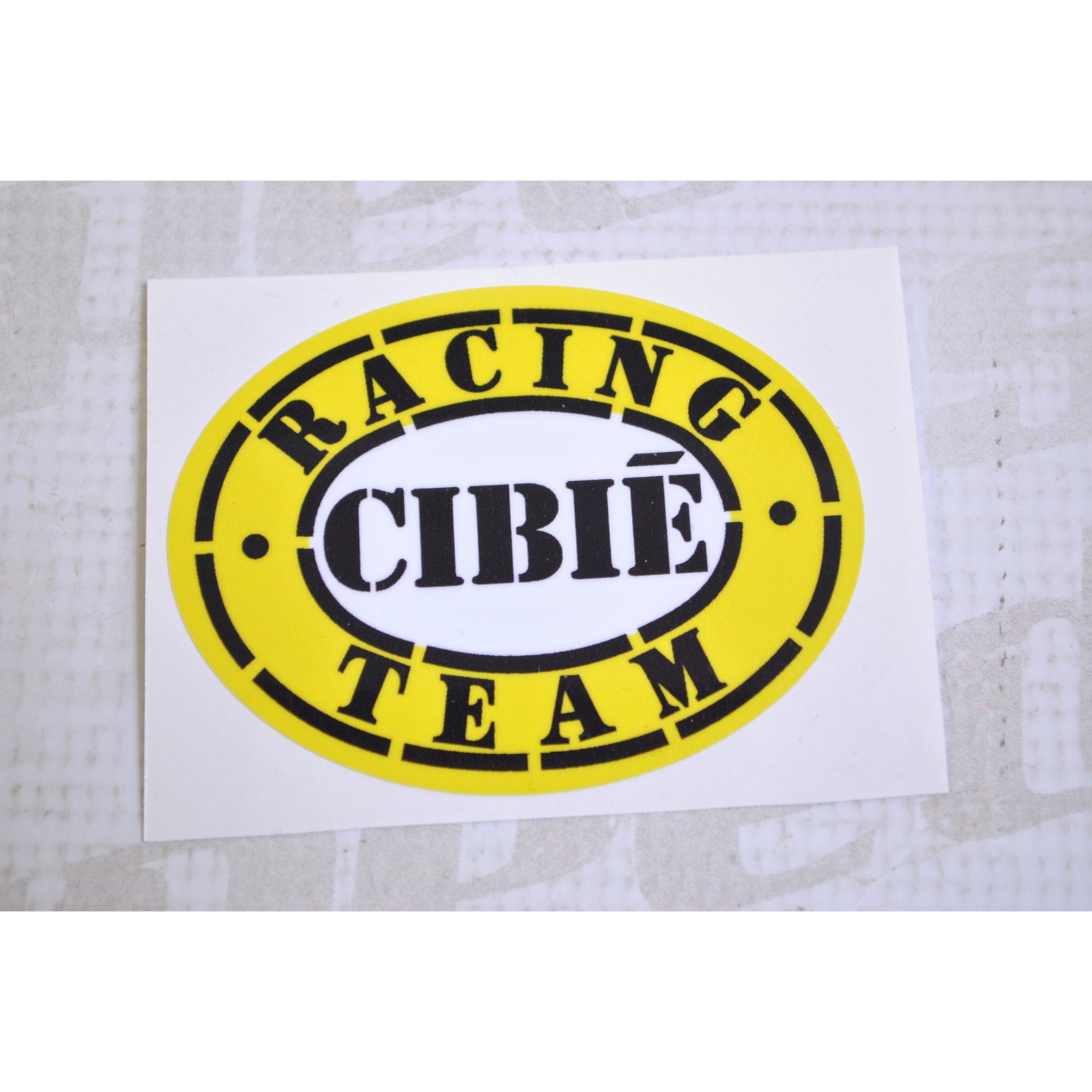 Samolepka - CIBIÉ RACING TEAM - malá