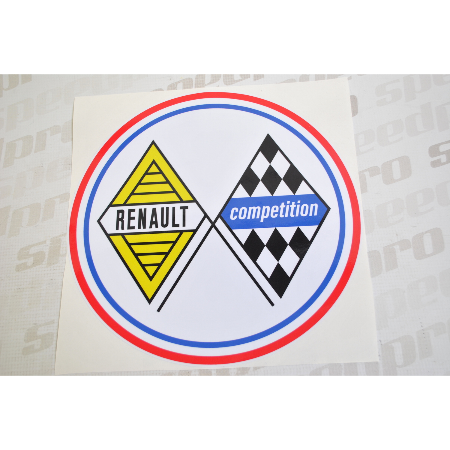 Samolepka – RENAULT competition - velká