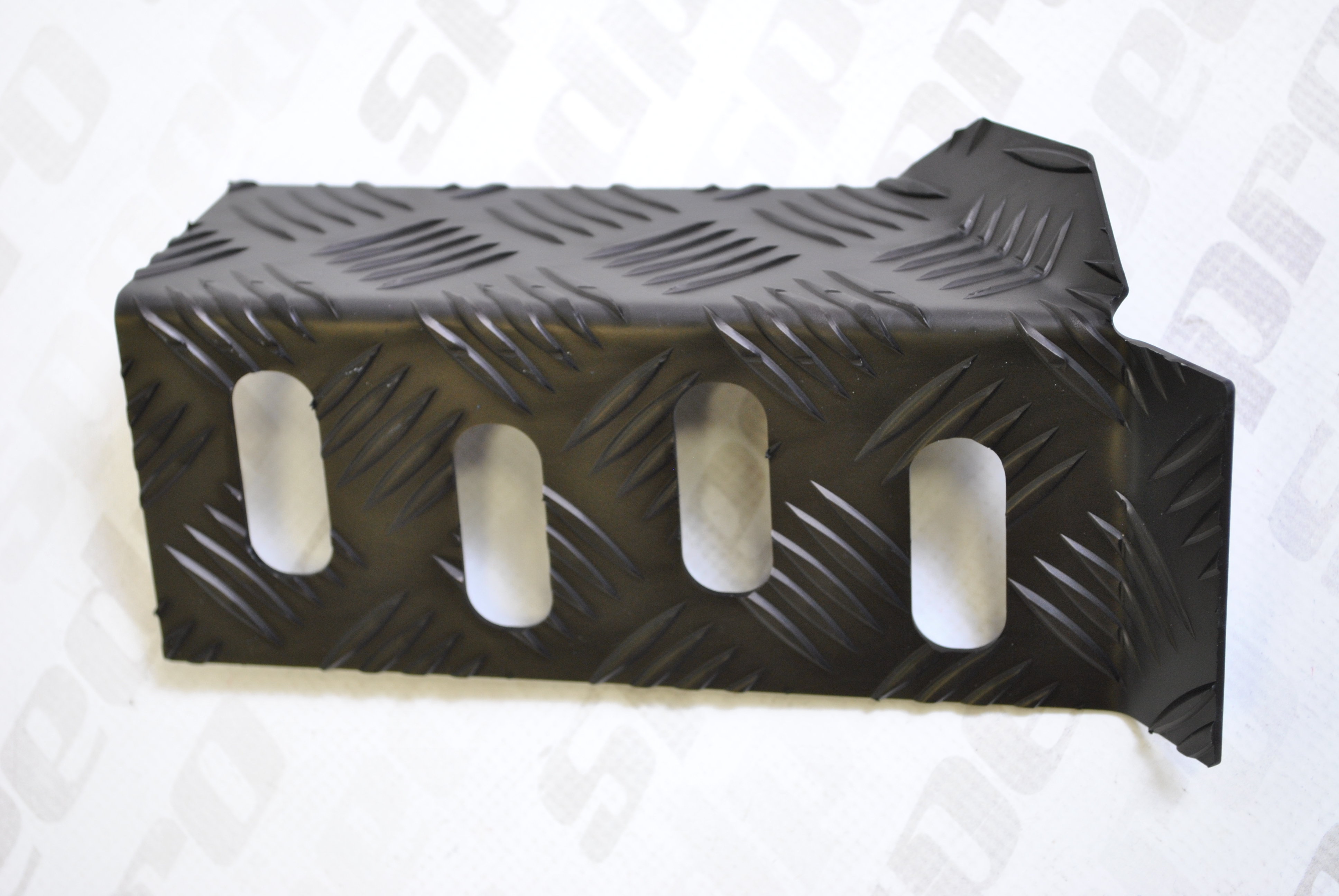 Speedpro alu podložka/pedál nohy řidiče – slza - BLACK LINE - 2