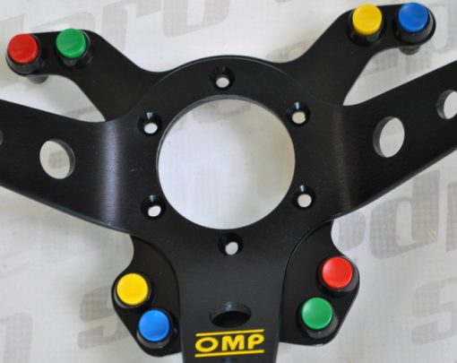 Speedpro button holder aluminium - 3