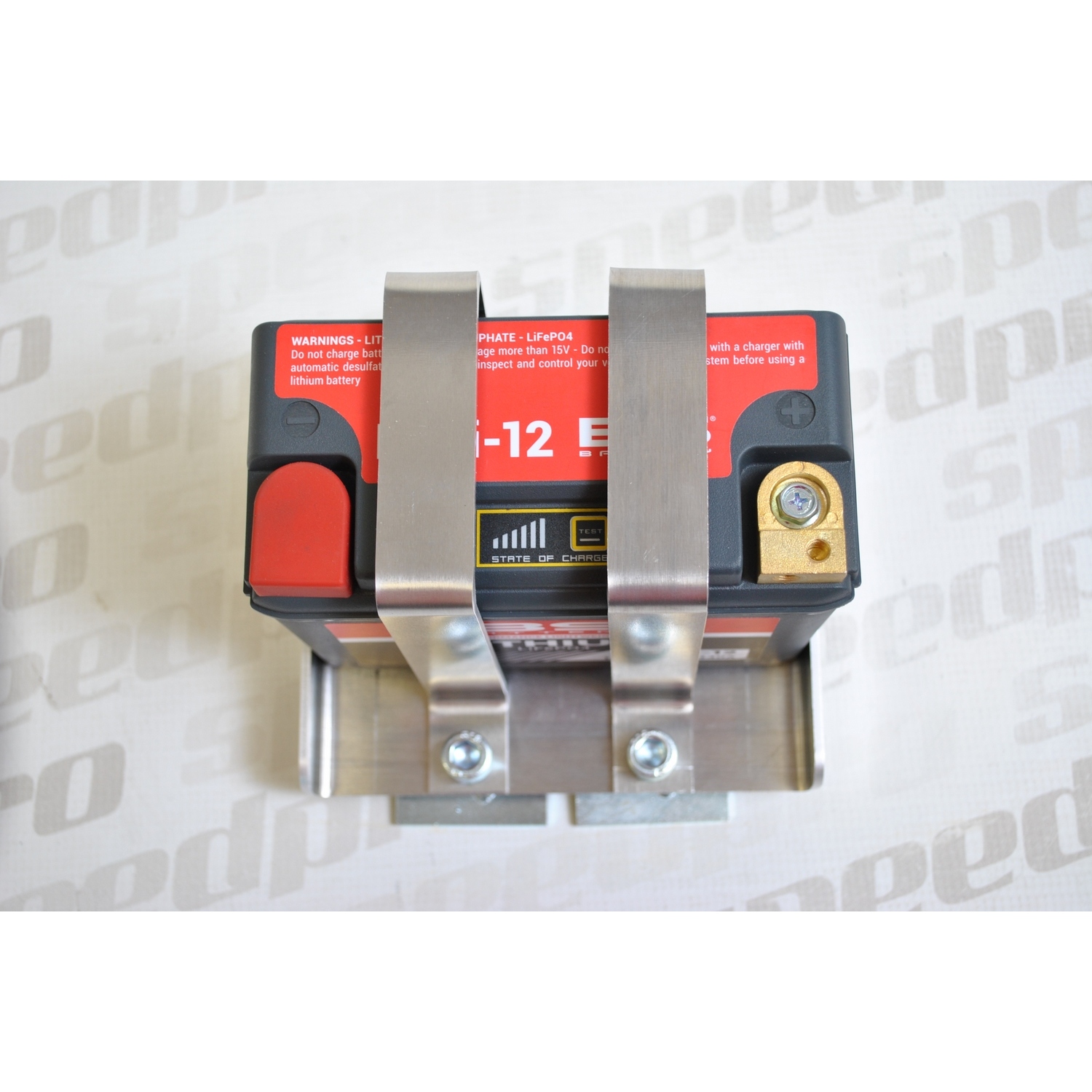 SPEEDPRO montovaný držák baterie – ALU - BSLI-12 - 4